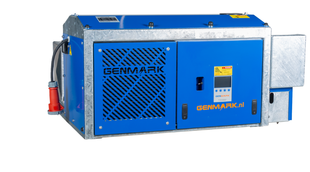 Genmark MS5 genset pótkocsi alvázán
